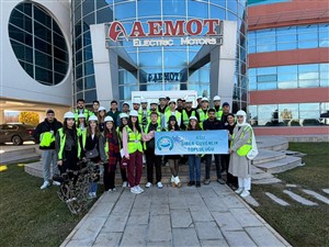 AEMOT Motor Fabrikasına Teknik Gezi Düzenlendi
