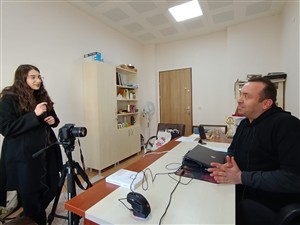 Prof. Dr. Bilal Şenol Gazetecilik Bölümü Öğrencilerinin Sorularını Cevaplandırdı